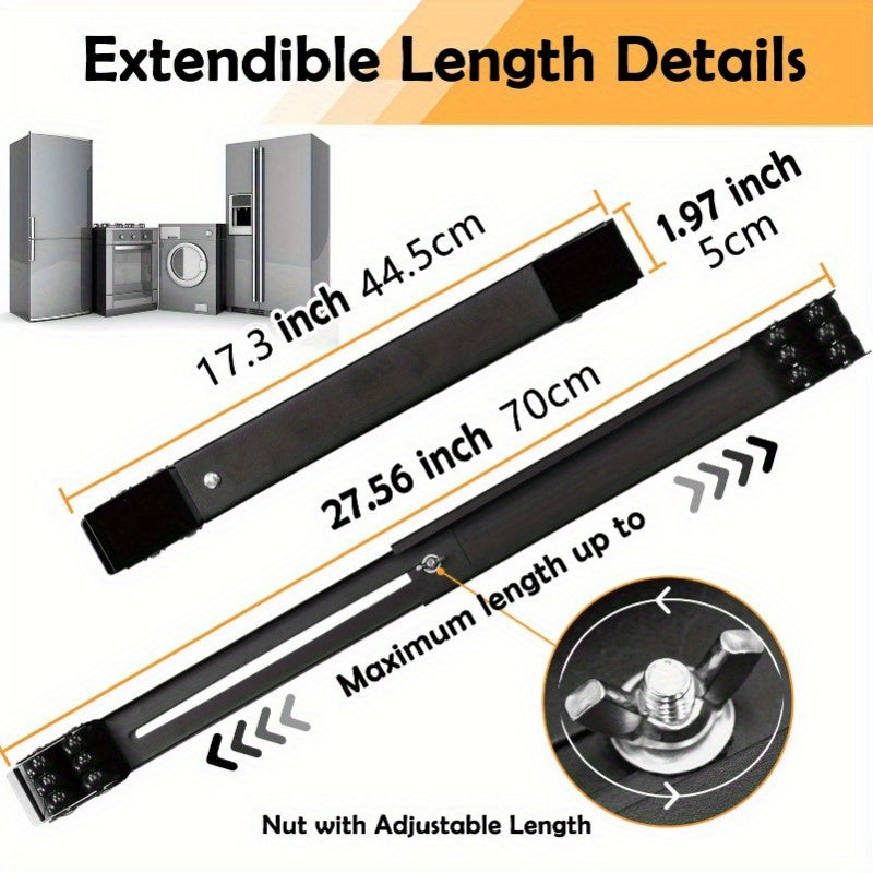 Heavy Duty Appliance Roller Stand / Bracket