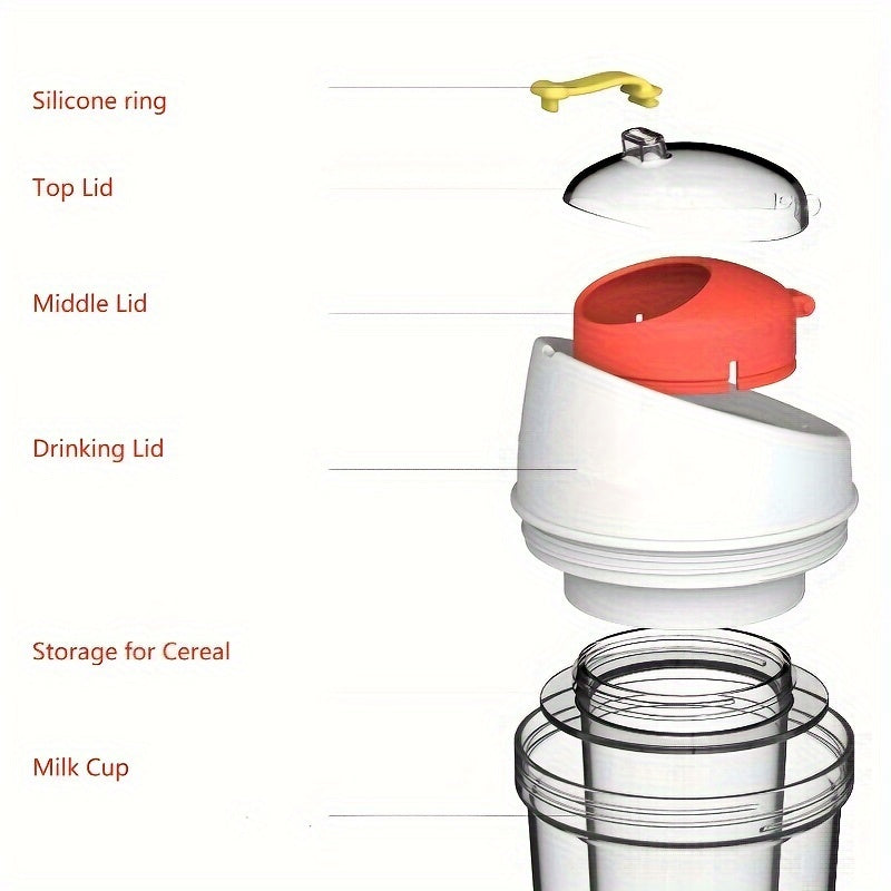 Easy-Carry Breakfast Cereal Cup